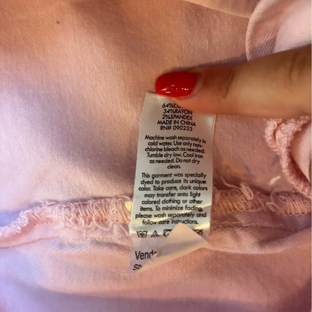PACSUN Pink denim skirt - Picture 6 of 6